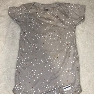 Grey Onesie 0-3M